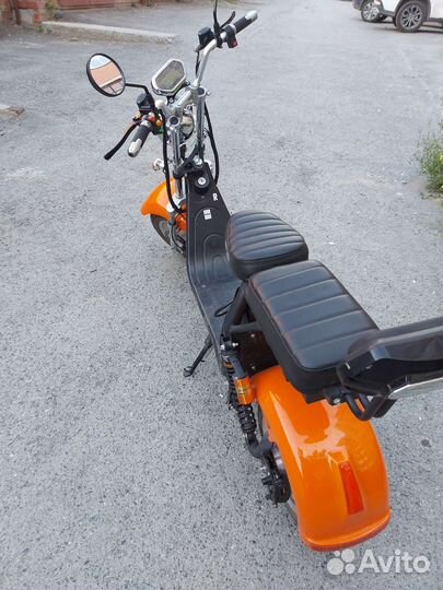 Электроскутер City Coco White siberia