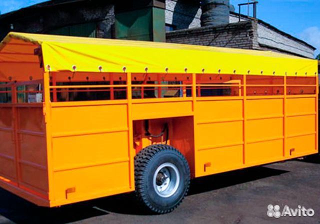 Полуприцеп для перевозки скота САТ ТПС6-01, 2023