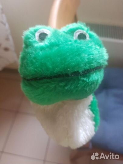 Лягушка-чехол для теннисного мяча и воланчик