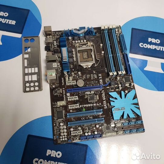 Материнская плата 1156 Asus