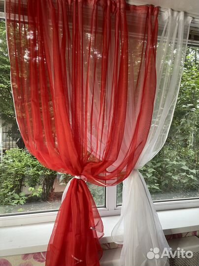 Тюль арка на кухню