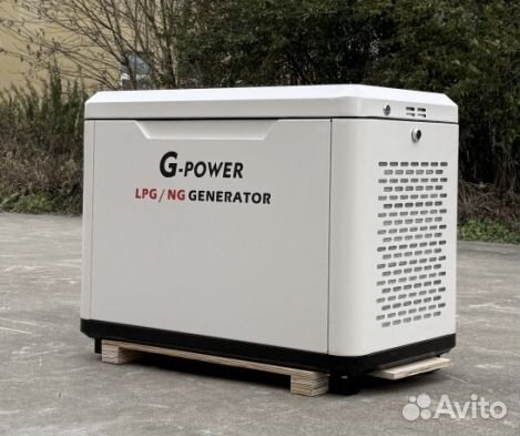 Генератор газовый 9 kW G-powerSL9000SE3 трехфазный