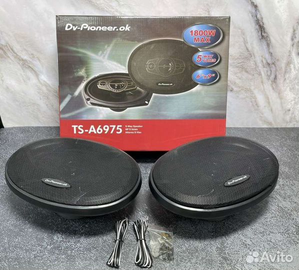 Автомобильные динамики овалы 6*9 блины