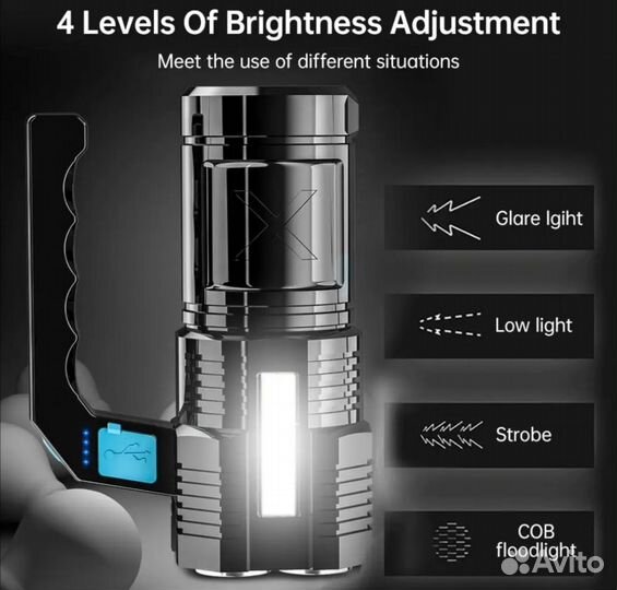 Фонарик светодиодный