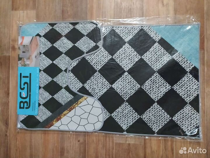 Комплект ковриков для ванной и туалета