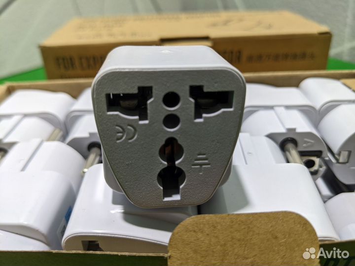 Переходник - сетевой адаптер с китайской на евро