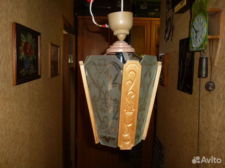 Светильник подвесной СССР