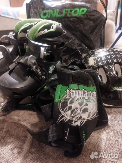 Роликовые коньки детские раздвижные