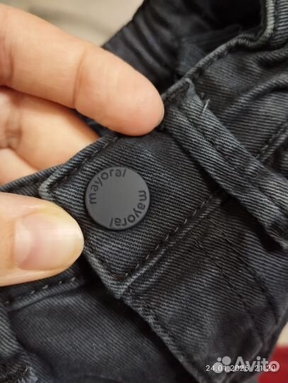 Джинсы mayoral 98 размер состояние идеальное
