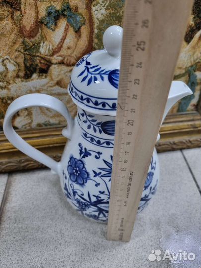 Кувшин Zwiebelmuster Кахла гдр Луковый рисунок, в