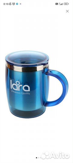 Термо кружка 400 мл с крышкой