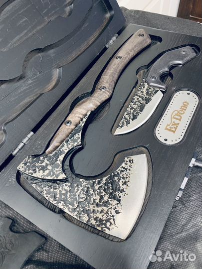 Подарочный набор топор нож викинг