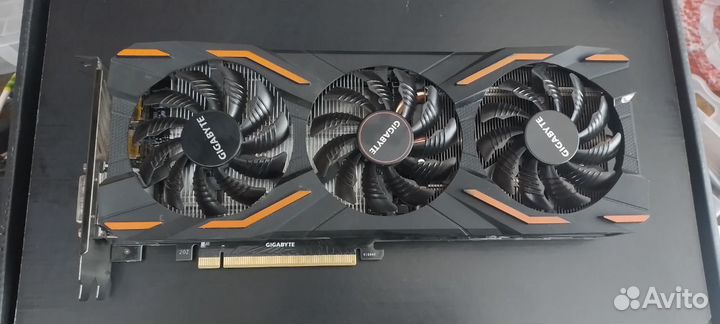 Видеокарта Gigabyte GeForce GTX 1080 Windforce OC