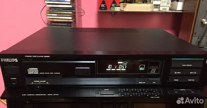 Philips CD960 проигрыватель компакт дисков Япония