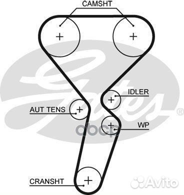 Комплект ремня грм с насосом системы охлаждения