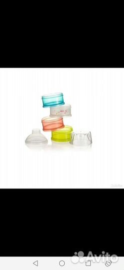 Набор контейнеров с дозатором для детского питания