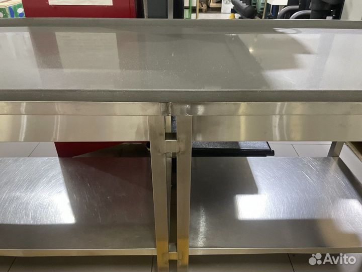 Стол кондитерский с мраморной столешницей