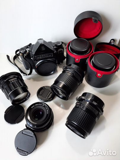 Pentax 6x7 mlu и оптика