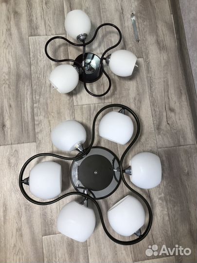 Люстра потолочная бу