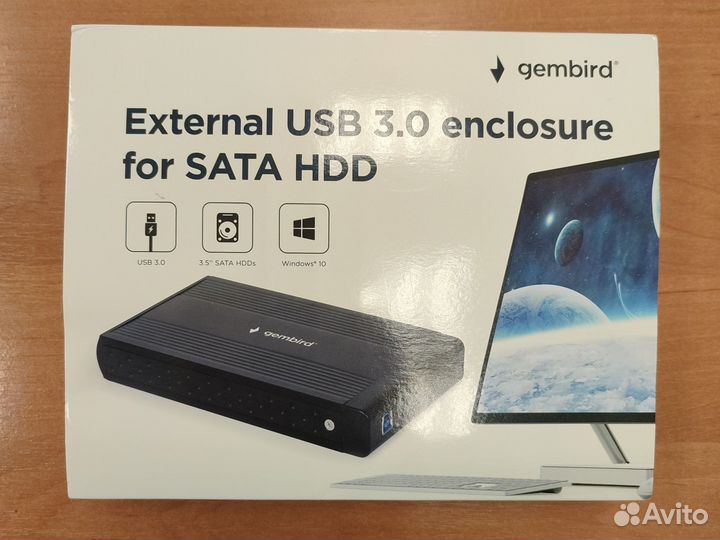 Внешний бокс Gembird EE3-U3S-3