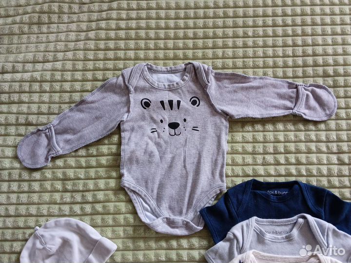 Вещи пакетом для мальчика новорождённого 56