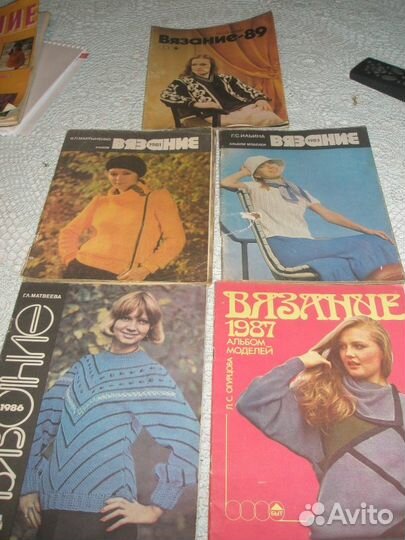 Книги и журналы: дети, кулинария, шитье, рукоделие