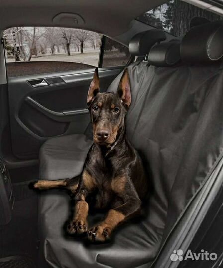 Автонакидка на заднее сиденье для перевозки животн