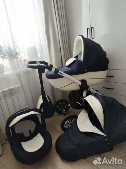 Коляска 3 в 1 adamex gloria