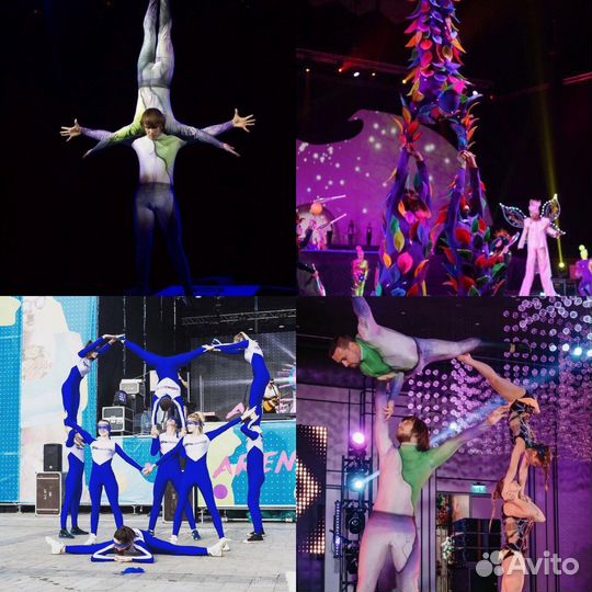 Аниматоры, Цирковые Акробаты, Жонглеры, Эквилибр