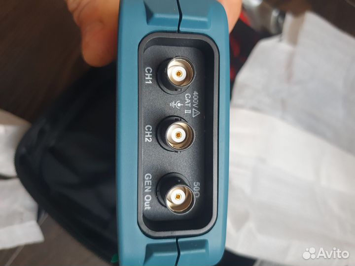 Портативный цифровой осциллограф hanmatek HO52S