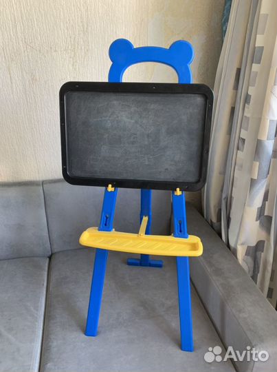 Мягкие игрушки/мольберт детский/машинки