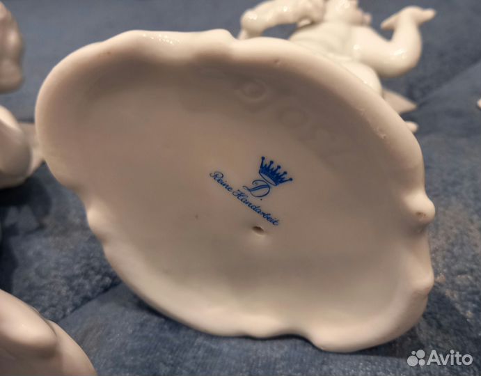 Фарфоровые статуэтки Времена года Европа