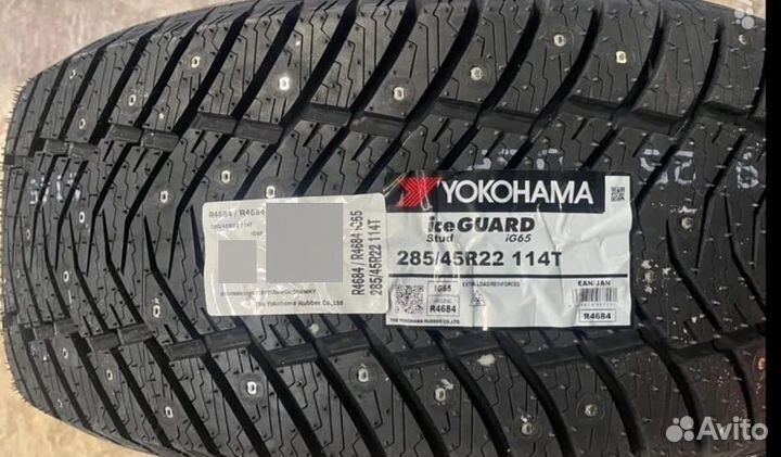 Yokohama IceGuard Stud IG65 285/45 R22 114T