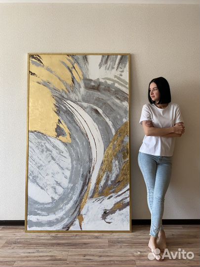 Картина интерьерная большая