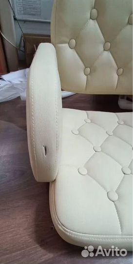 Стул барный Dobrin Tiesto, кремовый