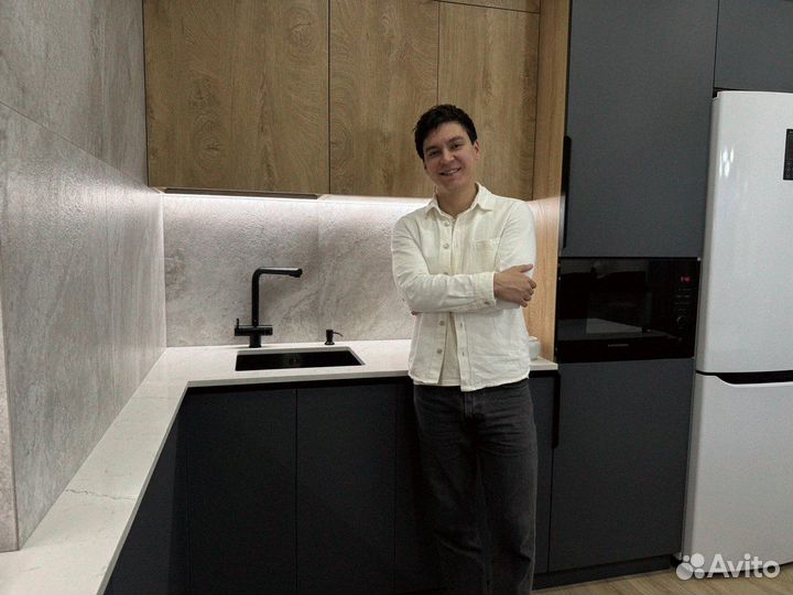 Кухня на заказ угловая кухонный гарнитур