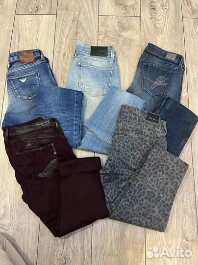 Джинсы Armani Guess Pepe Jeans женские 36 размер