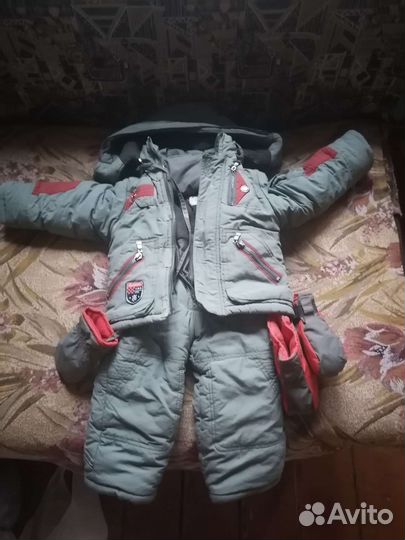 Зимний Костюм на мальчика 86
