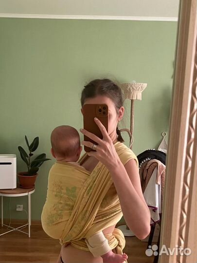 Слинг шарф тканый