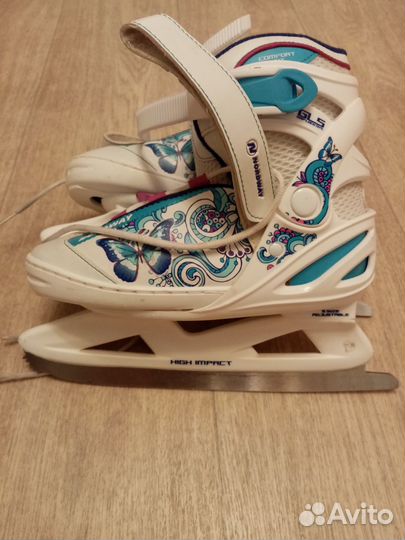 Коньки детские раздвижные 31-35