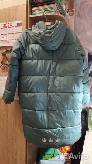 Пуховик куртка очень теплая Pelican на девочку 13