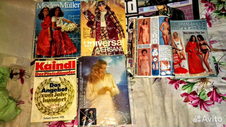 Винтажные каталоги германия австрия 1978-1979 годы