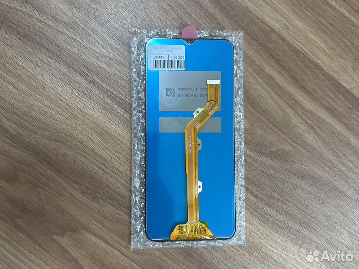 Дисплей Tecno Spark 4 air (черный)