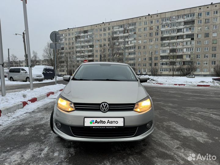 Volkswagen Polo 1.6 AT, 2012, 237 700 км