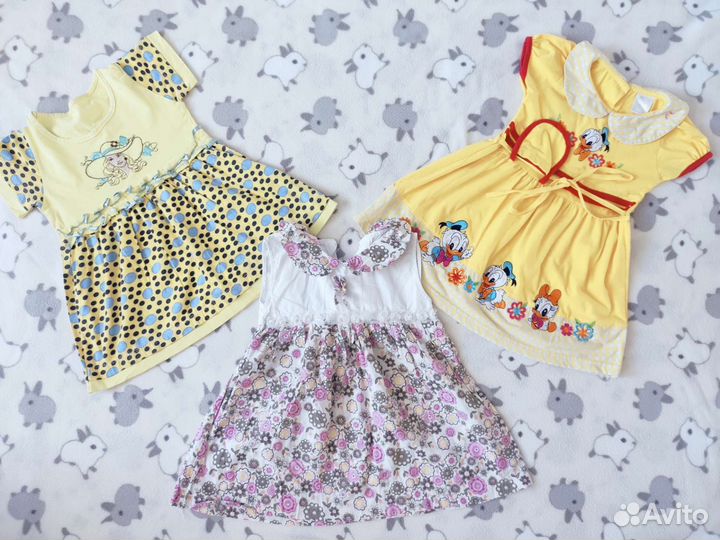 Вещи большой коробкой на девочку до года/ Бронь