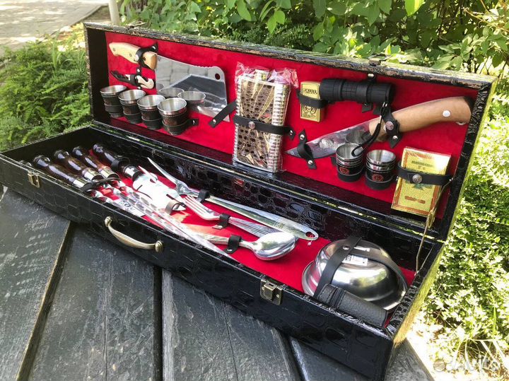 Подарочный шашлычный набор 