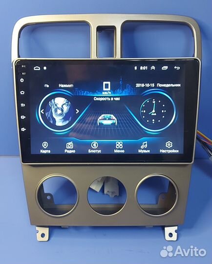 Магнитола Subaru Forester 2002-2008