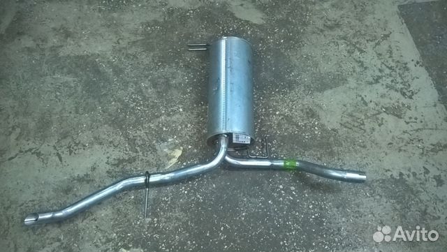 Задняя часть глушителя новая Fiat Albea