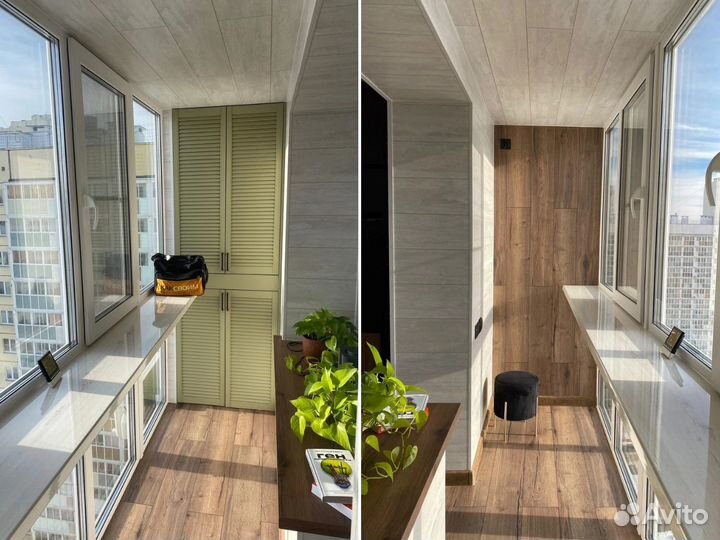 Остекление утепление отделка балконов и лоджий