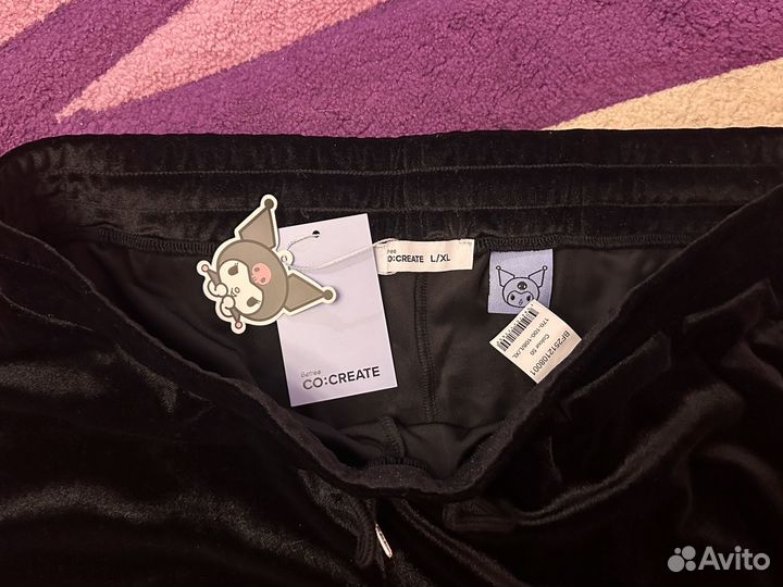 Брюки велюровые новые befree